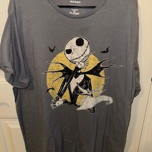Old Navy Gray Halloween Graphic Tee